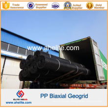 Road Construction Material Polypropylene Biaxial Geogrid